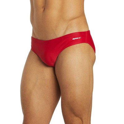 Sporti Solid Swim Euro Brief Swimsuit — фото 5