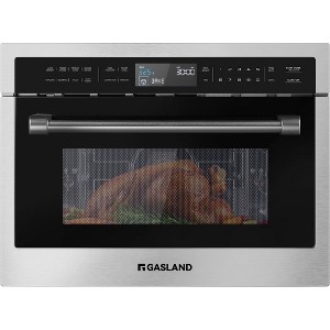 GASLAND 24" 1.6 Cu. Ft. 1000W Built-in Microwaves, Drawer, BMD1602S - 1 of 4