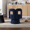 NicBex 360 Degree Swivel Chair Cuddle Barrel Accent Chair Upholstered Armchair for Living Room, Bedroom, Office - 4 of 4