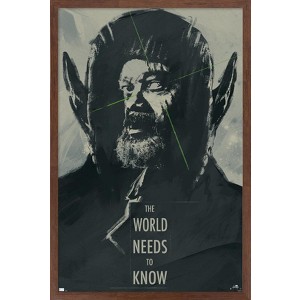 Trends International Marvel Secret Invasion - Nick Fury The World Needs To Know Framed Wall Poster Prints - 1 of 4