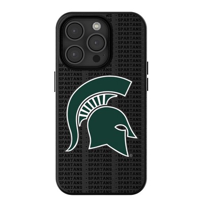 Keyscaper NCAA Big Ten Universities Text Backdrop MagSafe Compatible Cell Phone Case for Apple iPhone
