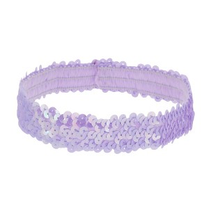 Unique Bargains Women's Stretch Sequins Headbands 1 Pc - 1 of 4