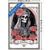 Trends International Tabz Jones - Skull and Roses Tarot High Priestess Framed Wall Poster Prints - 3 of 4