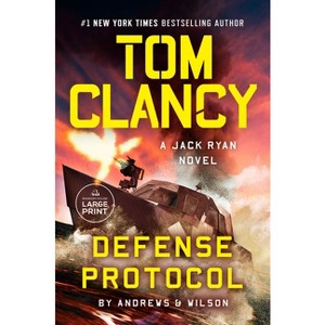 Tom Clancy Defense Protocol - (Jack Ryan Novels) Large Print by  Brian Andrews & Jeffrey Wilson (Paperback) - 1 of 1