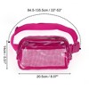 Unique Bargains Clear Style Running Waist Pack 1 Pc - 2 of 4