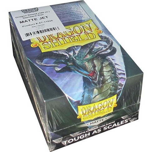 Dragon Shield 10 Packs Dragon Shield Matte Jet Standard Size 100 ct Card Sleeves Display Case - image 1 of 4