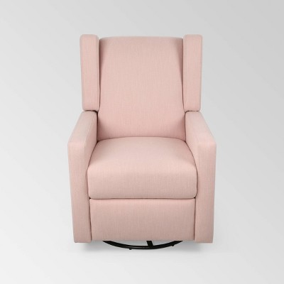 Tangkula Pu Leather Gaming Recliner Chair Single Massage Lounge Sofa With  Lumbar Cushion Pink : Target