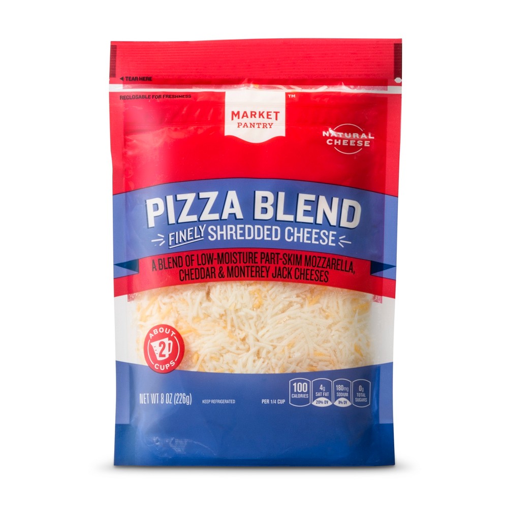 Target Stores MARKET PANTRY, PIZZA BLEND SHREDDED CHEESE