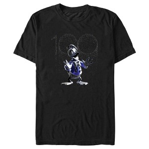 Men's Mickey & Friends Metallic Donald Duck 100 T-Shirt - 1 of 4