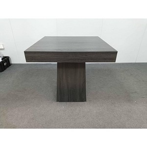 31.5" Small Dining Table for 4, Square Farmhouse Wooden Kitchen Dinner Table for Home Dining Room Apartments - 1 of 1