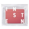Insten Soft TPU Tablet Case For iPad Pro 11" 2020, Multifold Stand, Magnetic Cover Auto Sleep/Wake, Pencil Charging, Light Red - 3 of 4
