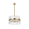 Elegant Lighting Serephina 10 - Light Pendant in  Satin Gold - 2 of 4