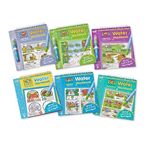 Hand2mind Bob Books Alphabet Water Workbook With Pen : Target