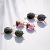 WMP Eyewear Trendy Round Metal Frame Polarized Sunglasses - 4 of 4
