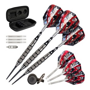 Viper Blitz 95% Tungsten Steel Tip Darts 26 Grams with Point Sharpener - 1 of 3