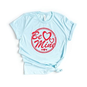 Simply Sage Market Women's Be Mine Circle Short Sleeve Graphic Tee - 1 of 3