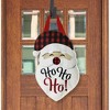 Briarwood Lane Christmas Burlap Door Hanger 18x12 Santa For Christmas Door Hanger - 2 of 2