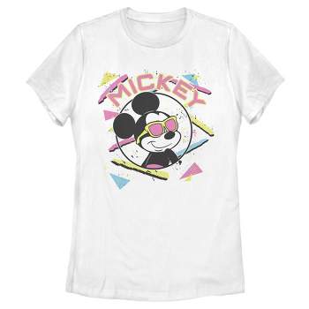 Women's Mickey & Friends 90s Sunglasses Mickey T-Shirt