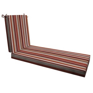 Honeycomb Outdoor Chaise Lounge Cushion - 1 of 4
