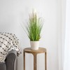 Northlight 27" Artificial Onion and Pampas Grass in Black Pot - 2 of 4