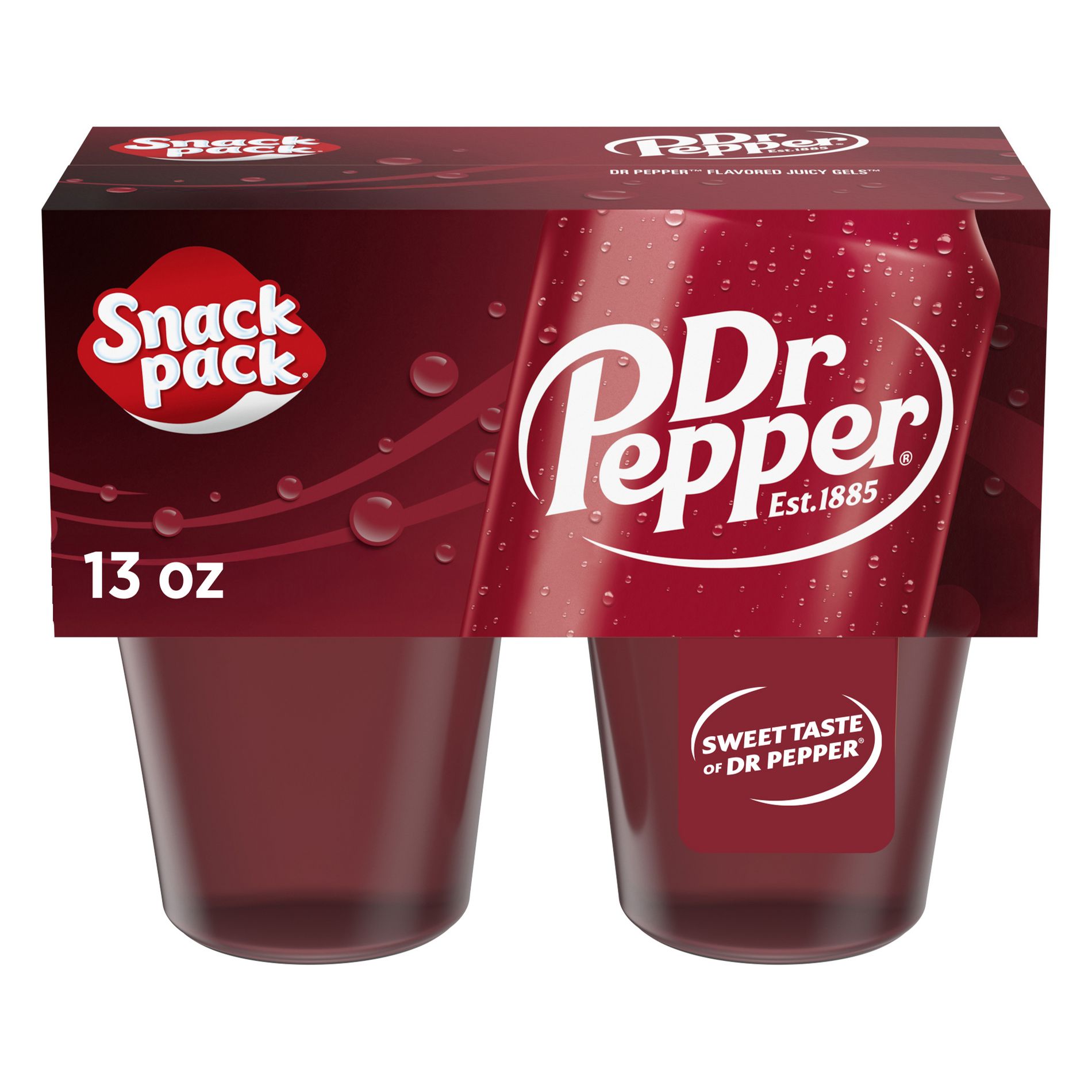Snack Pack Dr Pepper Fruit Gelatin - 13oz