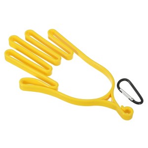 Unique Bargains Plastic Golf Gloves Stretcher with Aluminum Alloy Hanging Hooks - 1 of 4