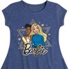 Girls' - Barbie - Holiday Friends Fit & Flair Cap Sleeve Dress - 2 of 3