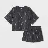 Girls' 2pc Terry Pajama Set - art class™ 