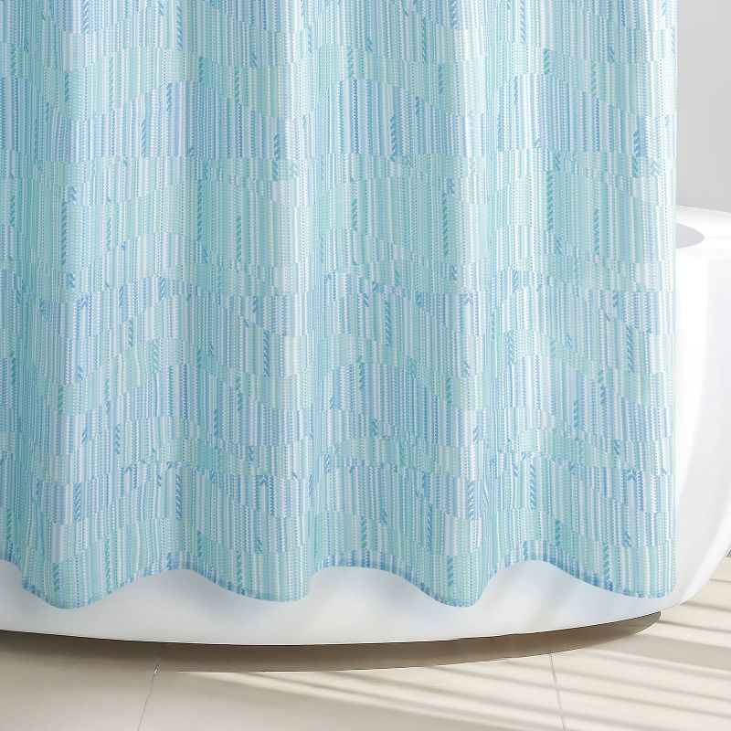 Striped Wave Shower Curtain - Allure Home Creations, 6 of 7