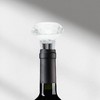 Unique Bargains Bottle Stoppers Large Diamond Zinc Alloy Aluminum Alloy TPR Silver Tone 3.35"x1.57"x1.57" 1 Pc - 2 of 3