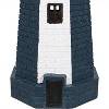 Sunnydaze Outdoor Backyard Garden Nautical Lighthouse Solar LED Pathlight Statue Figurine - 36" - 4 of 4