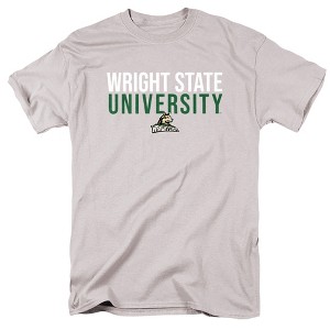 Men's Wright State University Official Stacked T-Shirt Stacked - 1 of 4
