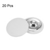 Unique Bargains Metal Shank Round Cloth Covered DIY Sewing Buttons 20 Pcs - 3 of 4