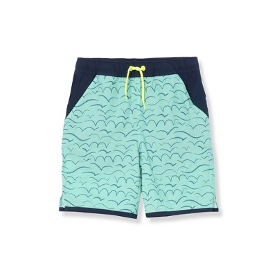 Lands' End Kids Stretch Hydroliner Sport Swim Trunk