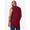 KingSize Men's Big & Tall Shrink-Less Longer-Length Lightweight Muscle Pocket Tee - 3 of 4