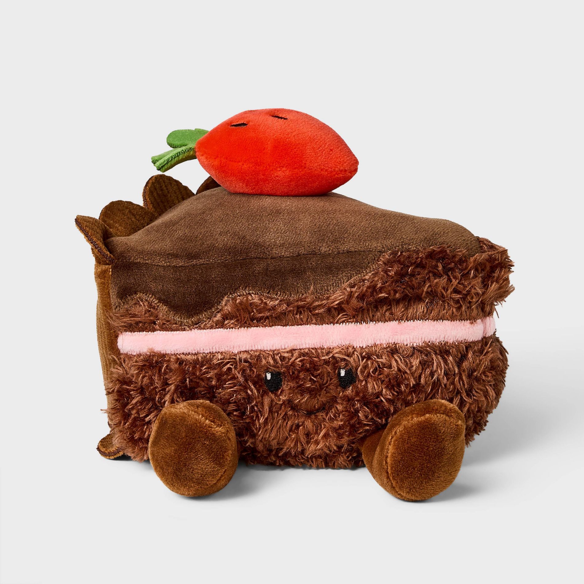 6" Chocolate Cake Plush - Gigglescape™