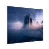Trademark Fine Art David Martin Castan Cloudy Mountain Wood Slat Art - 2 of 4