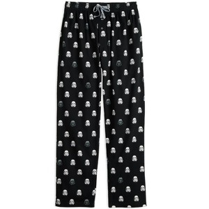 Seven Times Six Star Wars Pajama Pants Mens Darth Vader Stormtrooper Helmet PJ Bottoms - 1 of 3