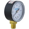 Swimline 60PSI  HydroTools Bottom Mount Pressure Gauge Swimming Pool Filter and Pump Accessory 2.75" - Black/White - image 3 of 4