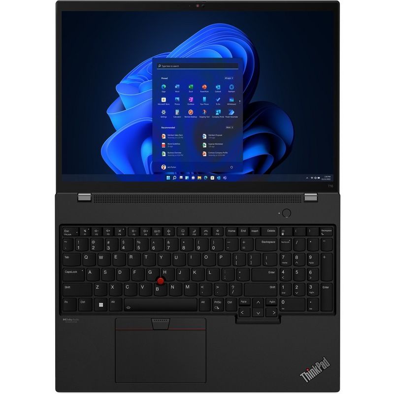 Lenovo ThinkPad T16 Gen 1 21BV0096US 16" Touchscreen Notebook - WUXGA - 1920 x 1200 - Intel Core i7 12th Gen i7-1270P Dodeca-core (12 Core), 3 of 7