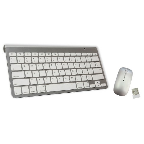 Supersonic® 2.4 Ghz Ultra-slim Wireless Keyboard/mouse Combo In Silver ...