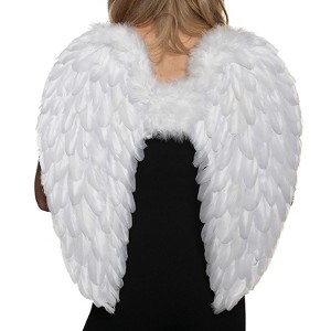 Underwraps Feather Angel Halloween Costume Accessory - One Size - 1 of 1