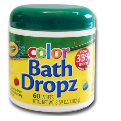 Crayola Color Bath Dropz - 60ct