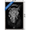 Trends International Jim Baldwin - Carved Faith Skull Framed Wall Poster Prints - 3 of 4