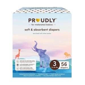 PROUDLY COMPANY Soft & Absorbent Diapers - 1 of 4