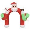 vidaXL Inflatable Arch Gate Red - 4 of 4