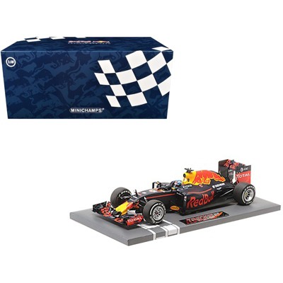Red Bull Racing RB12 #3 Daniel Ricciardo "TAG HEUER" F1 "Spanish GP" (2016) with Driver Limited Ed 1/18 Model Car by Minichamps