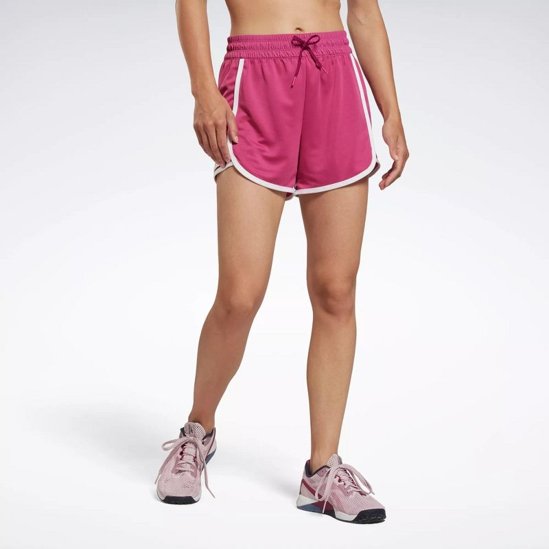 Reebok Workout Ready High-Rise Shorts Womens Athletic Shorts, 1 of 8