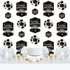 Big Dot of Happiness Hello College Graduation Party DIY Dangler Backdrop - Hanging Vertical Decorations - 30 Pieces - 2 of 4