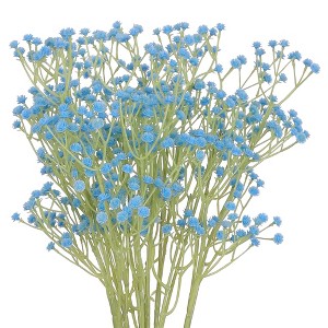 Unique Bargains Artificial Decoration Wedding Baby Breath Flowers 25.2" 6 Pcs - 1 of 4